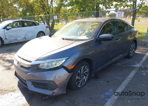 2016 Honda Civic Ex z USA, uszkodzony, nr VIN 19XFC2F75GE042280